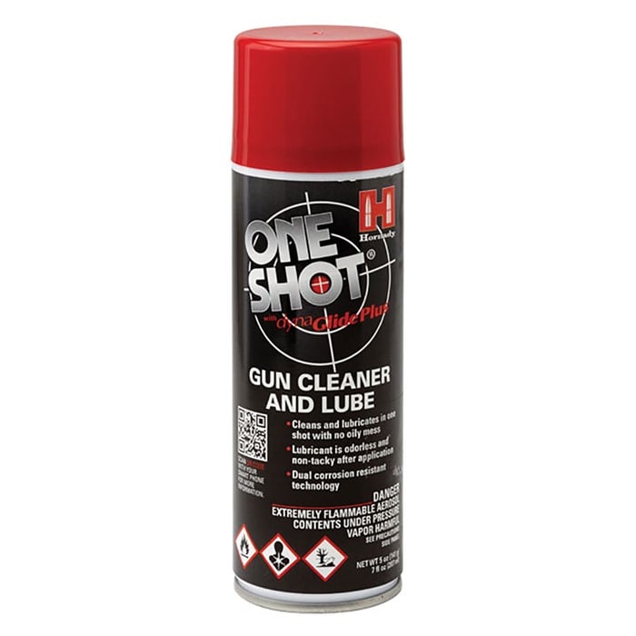 HORNADY - ONE SHOT CLEANER AND DRY LUBE - 5 OZ. AEROSOL