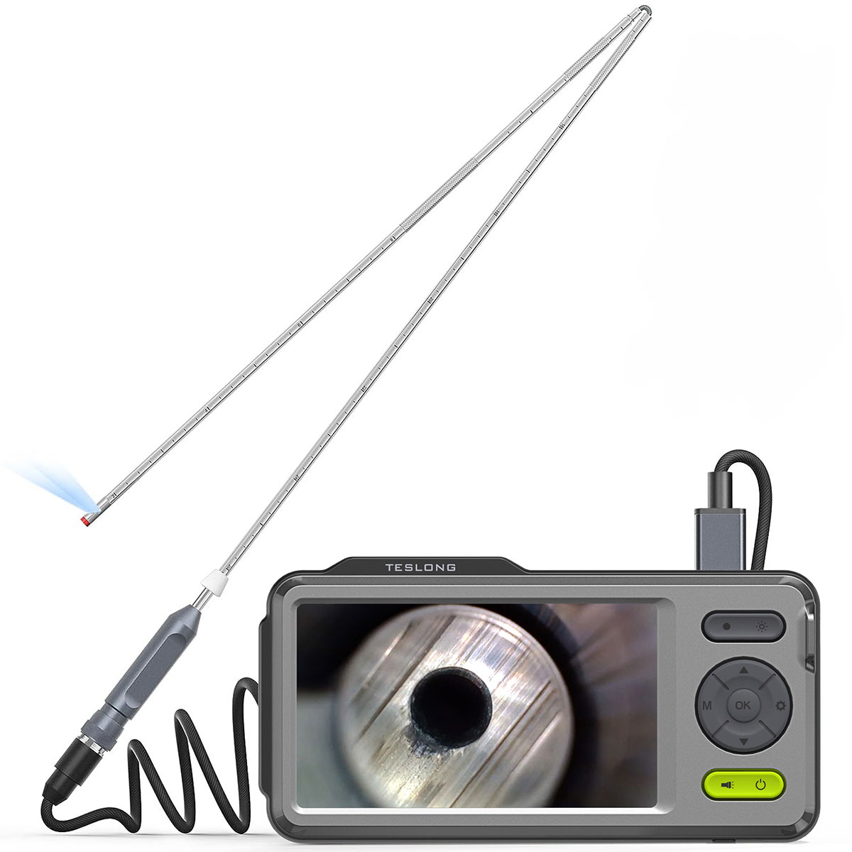 Teslong - NTG200H FOCUS AND FOLD RIFLE BORESCOPE WITH 5&quot; HD SCREEN