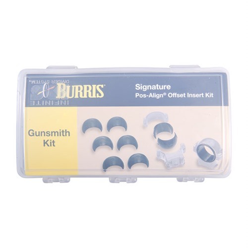 BURRIS - Burris Signature Rings Pos-Align Offset Inserts Gunsmith Kit