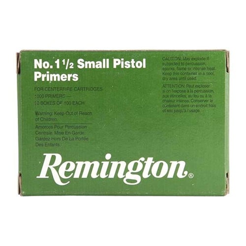 REMINGTON - SMALL PISTOL PRIMERS