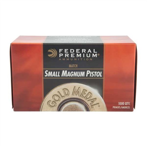 FEDERAL - PREMIUM GOLD MEDAL SMALL PISTOL MAGNUM PRIMERS