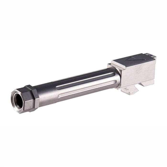 AGENCY ARMS LLC - THREADED MID LINE BARREL G19 STAINLESS STEEL