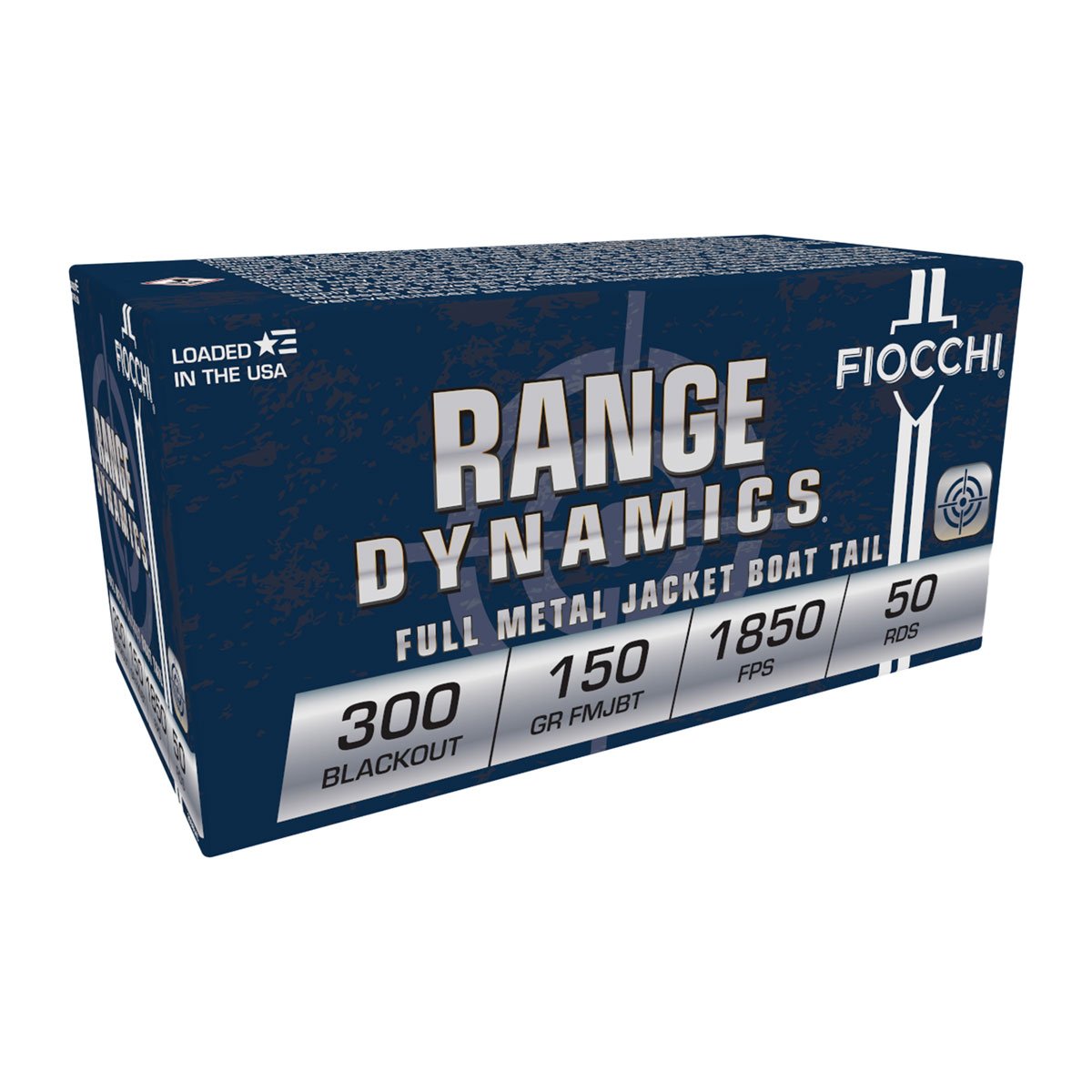 FIOCCHI AMMUNITION - RANGE DYNAMICS 300 AAC BLACKOUT AMMO