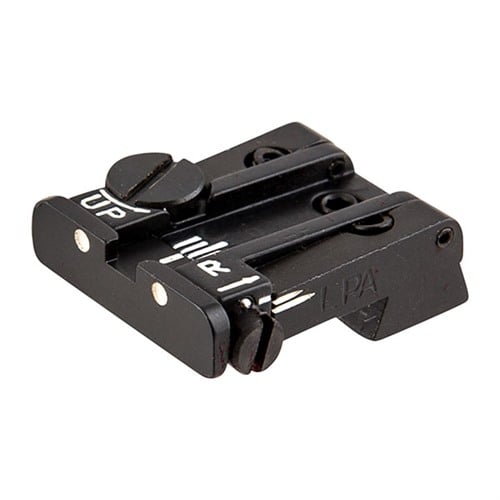 L.P.A. SIGHTS - ADJUSTABLE REAR SIGHT FOR CZ 75 OLD MODEL