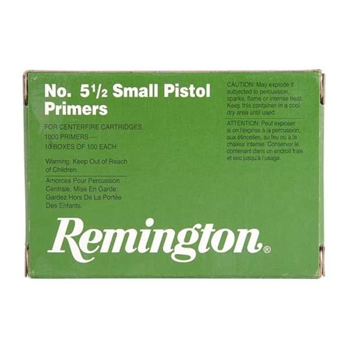 REMINGTON - SMALL PISTOL MAGNUM PRIMERS