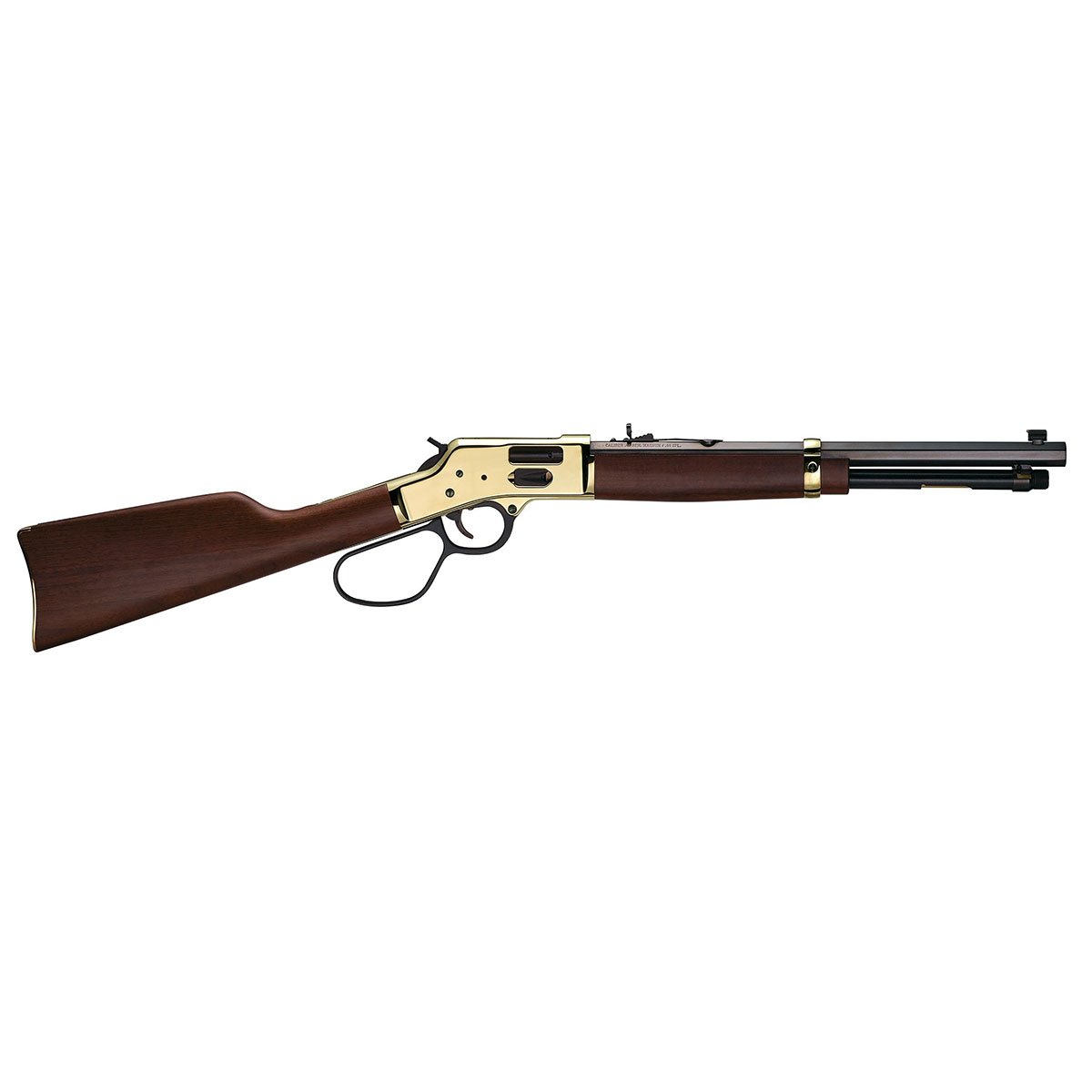 HENRY REPEATING ARMS - BIG BOY BRASS LARGE LOOP 44 MAGNU/44 SPECIAL LEVER ACTION RIFLE