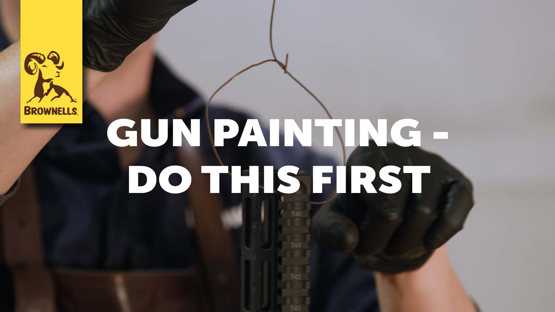 How to Paint Your Firearm Part 2: Preparation
