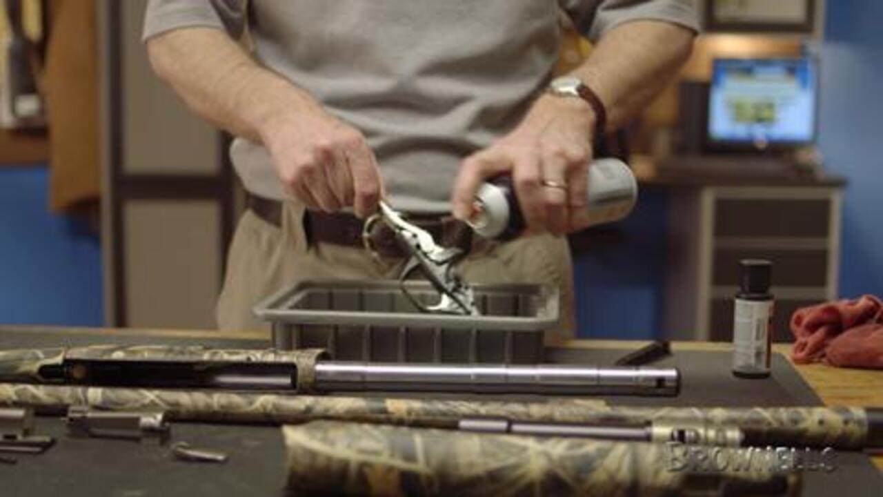 Brownells- Firearm Maintenance: Browning Maxus Cleaning — Part 2/4