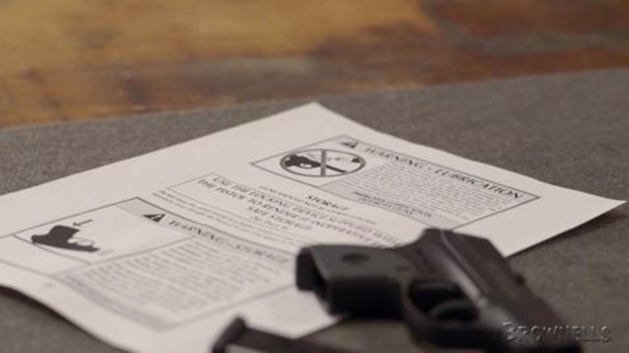 Brownells- Firearm Maintenance: Ruger LCP Lubrication Part 3/4