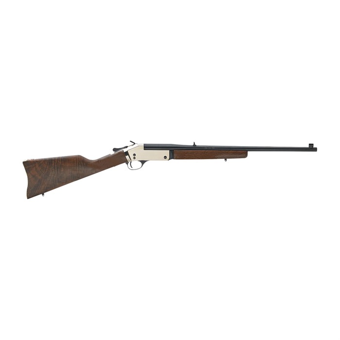 HENRY REPEATING ARMS - Henry H015B-357 Single Shot .357 Mag 22&quot; bbl Polished Brass