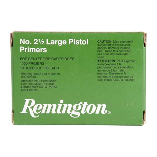REMINGTON - LARGE PISTOL PRIMERS