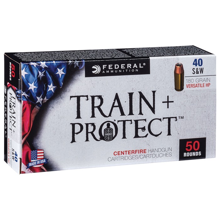 FEDERAL - TRAIN + PROTECT 40 S&W AMMO