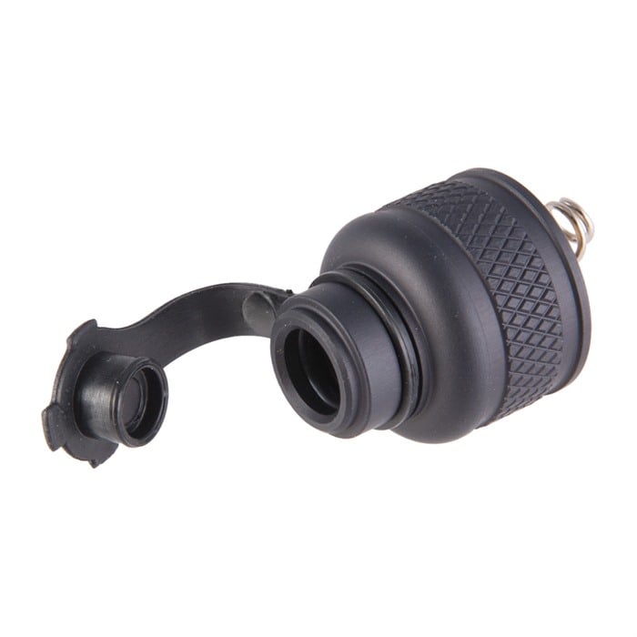 Surefire Replacement Rear Cap without Tape Switch, M6Xx,Bk by