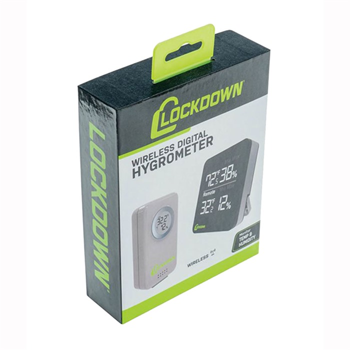 Lockdown Digital Wireless Hygrometer - Cedar Mill Fine Firearms