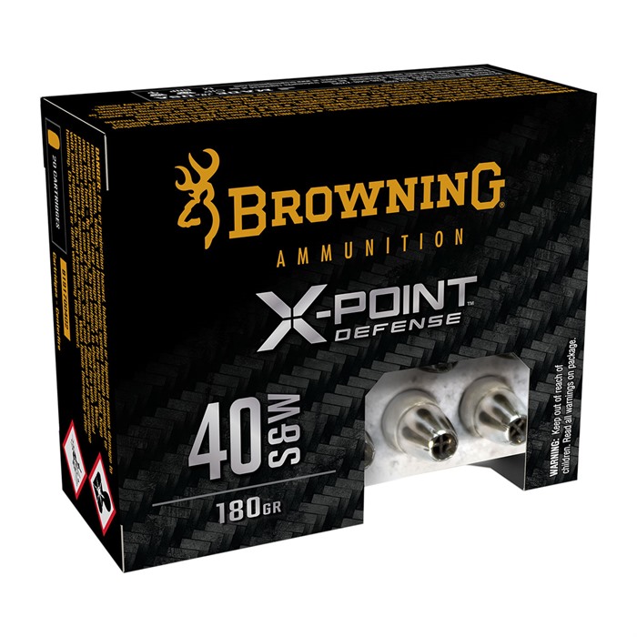 BROWNING AMMUNITION - X-POINT DEFENSE 40 S&W AMMO