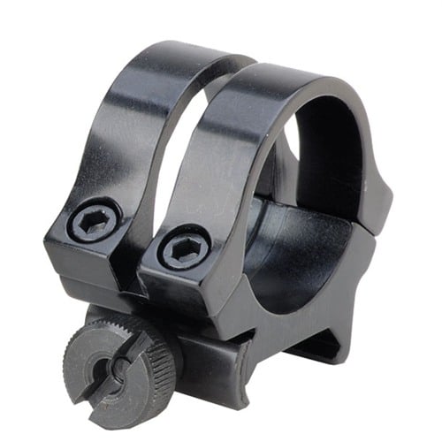 Weaver Tip Off Quad Lock 49053 Scope Rings Aluminum Matte Black 