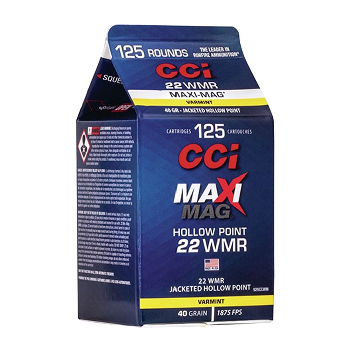 CCI - MAXI MAG 22 WMR HOLLOW POINT