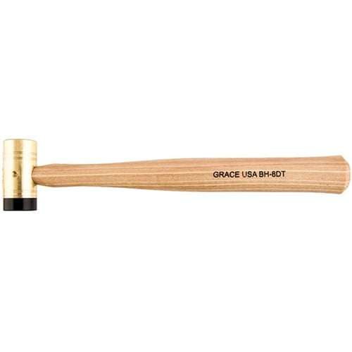 Grace Tools - 8 ounce Long Brass Hammer