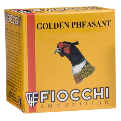 FIOCCHI AMMUNITION - GOLDEN PHEASANT 12 GAUGE 3" SHOTGUN AMMO
